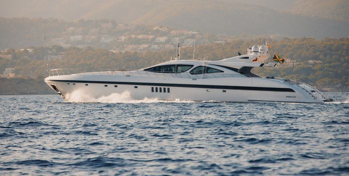 Jomar yacht charter Overmarine Motor Yacht