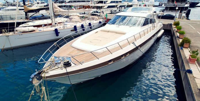 Stealth One yacht charter Mangusta Motor Yacht