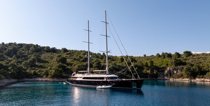 N                     Nocturno yacht charter Rayburn Custom Yachts Motor/Sailer Yacht
