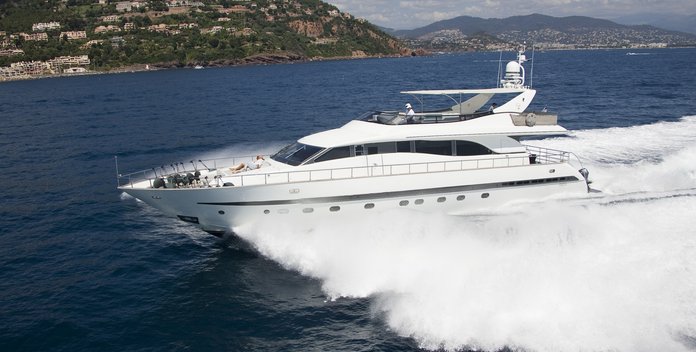 Coca VI yacht charter Leopard Motor Yacht