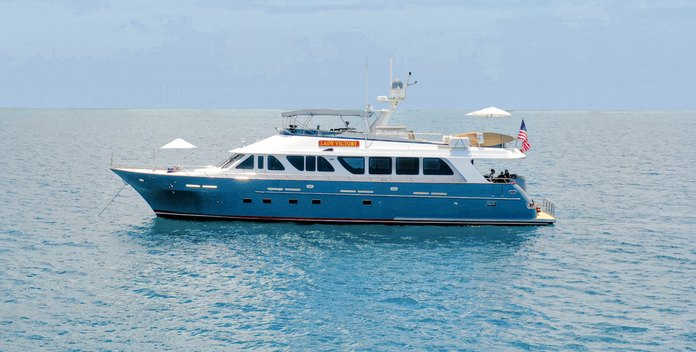 Lady Victory yacht charter Rayburn Custom Yachts Motor Yacht