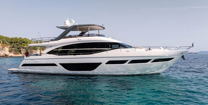 N                     Mio Barco yacht charter Princess Motor Yacht