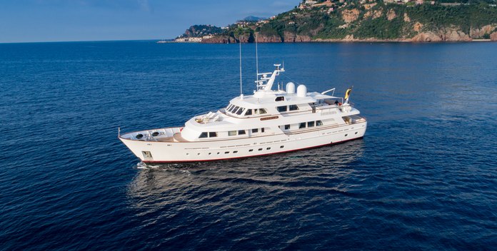 Cornelia yacht charter RMK Marine Motor Yacht