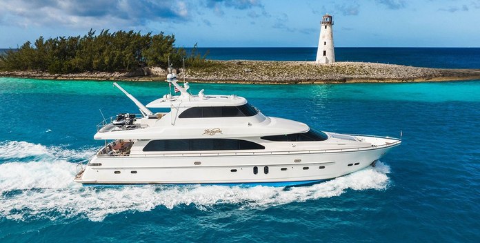 Lexington yacht charter Horizon Motor Yacht