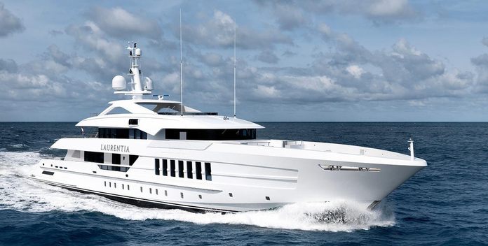 Laurentia yacht charter Heesen Motor Yacht