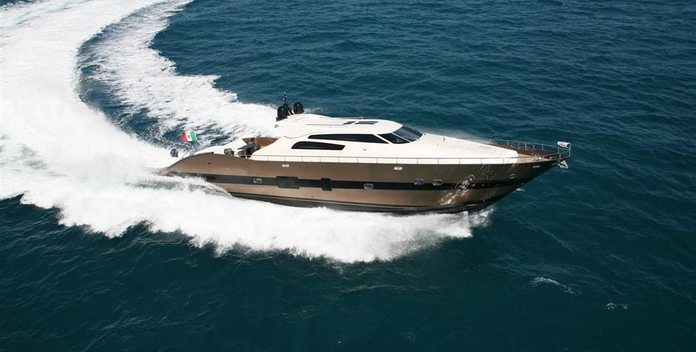 Scorpio yacht charter Tecnomar Motor Yacht