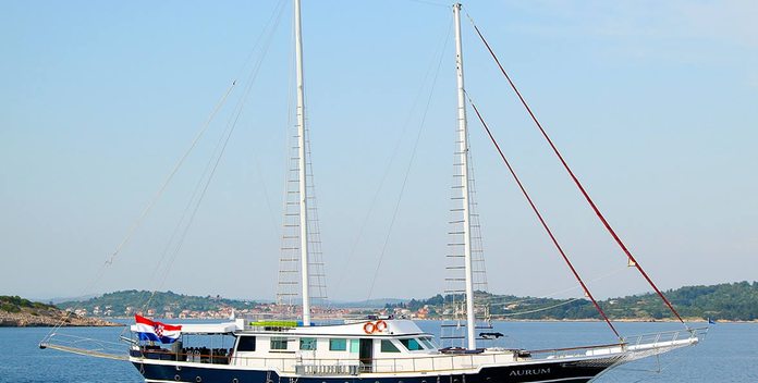 Aurum yacht charter Custom Motor/Sailer Yacht