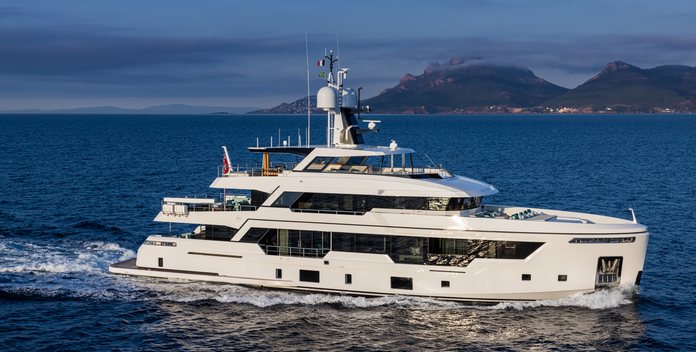 Emocean yacht charter Rosetti Superyachts Motor Yacht