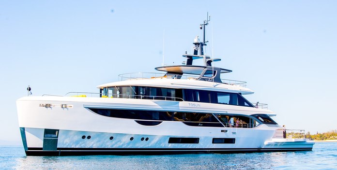 Tosun yacht charter Benetti Motor Yacht