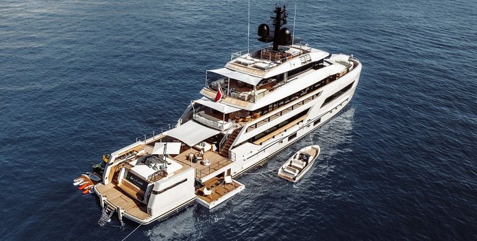 La La Land yacht charter Sanlorenzo Motor Yacht