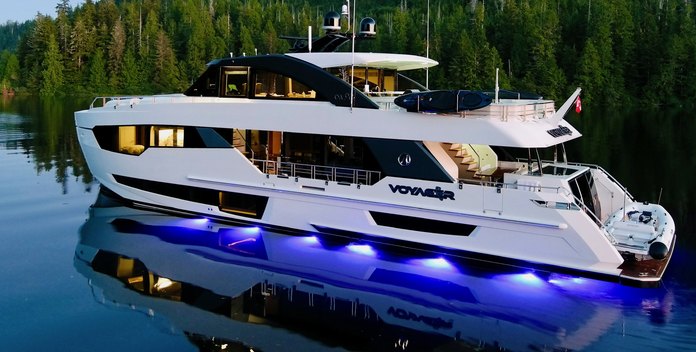 Voyager yacht charter Ocean Alexander Motor Yacht