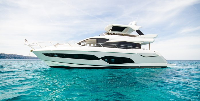Adriano yacht charter Sunseeker Motor Yacht