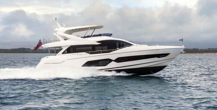 Saahsa yacht charter Sunseeker Motor Yacht