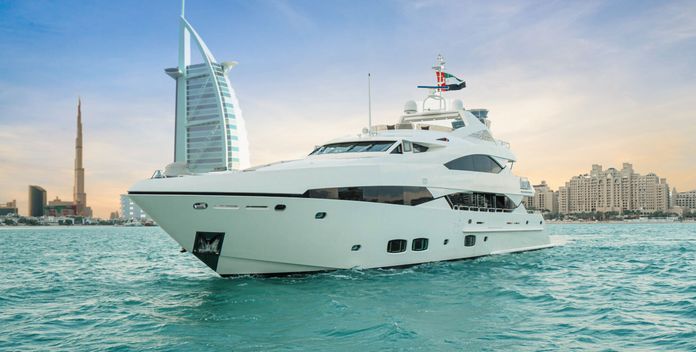 Lucien yacht charter Sunseeker Motor Yacht