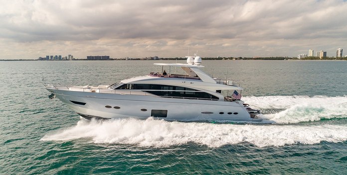 Freedom yacht charter Princess Motor Yacht