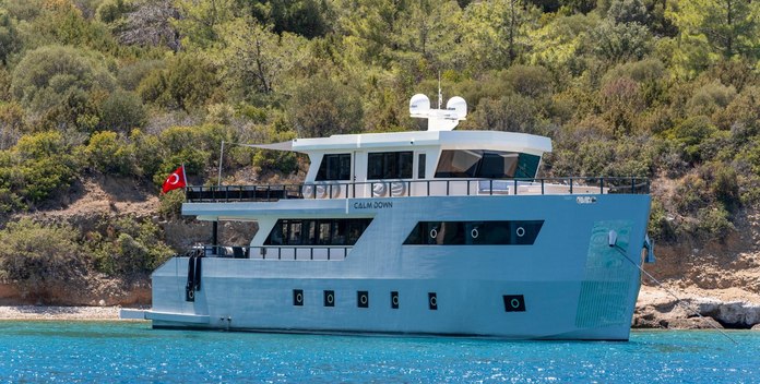 Calm Down yacht charter Fethiye Shipyard Motor Yacht