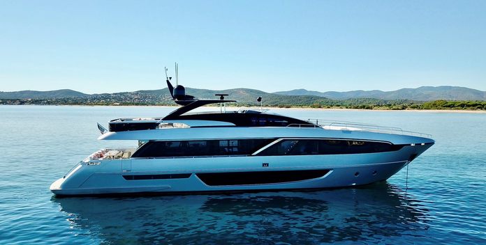 Basilic yacht charter Riva Motor Yacht