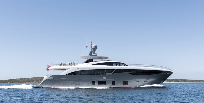 Antheya III yacht charter Princess Motor Yacht