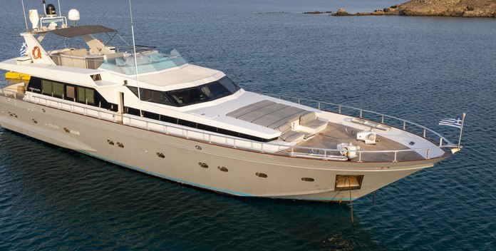 Shiva yacht charter Cantieri di Pisa Motor Yacht