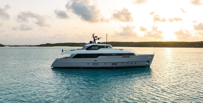 Adios yacht charter Sanlorenzo Motor Yacht