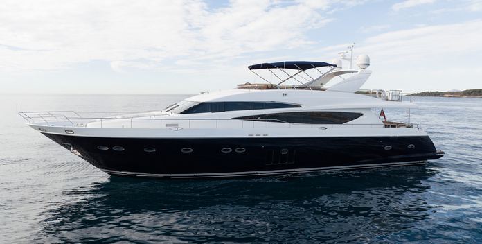 Blue Eyes yacht charter Princess Motor Yacht
