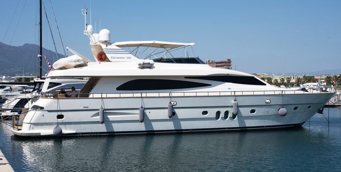 D'Aristotelis yacht charter Canados Motor Yacht