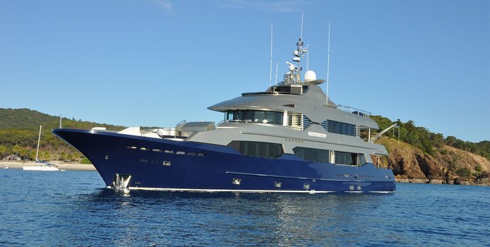 Princess Iluka yacht charter Ray Kemp Motor Yacht