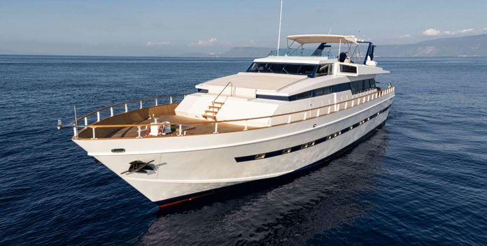 Olga yacht charter Cantieri di Pisa Motor Yacht