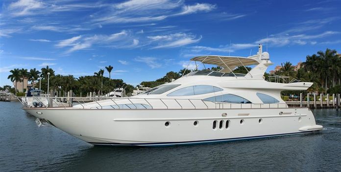 Antares yacht charter Azimut Motor Yacht
