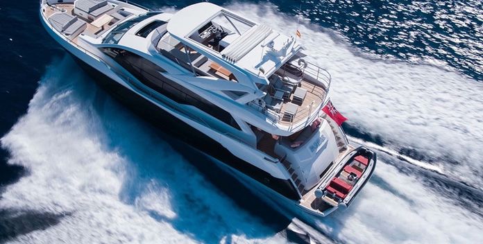 Pashbar yacht charter Sunseeker Motor Yacht