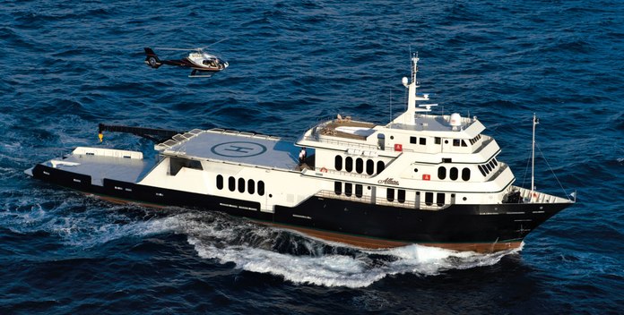 Global yacht charter Shadow Marine Motor Yacht