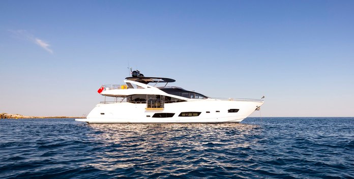 Ultraviolet yacht charter Sunseeker Motor Yacht