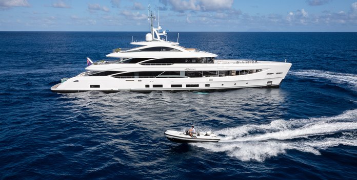 Mine Games yacht charter Benetti Motor Yacht