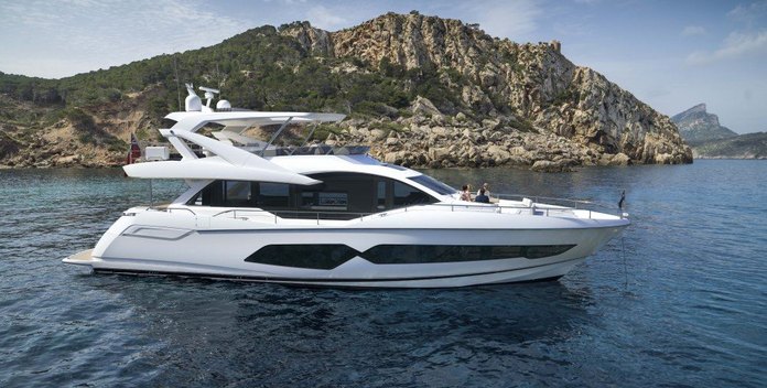 Maroma VI yacht charter Sunseeker Motor Yacht