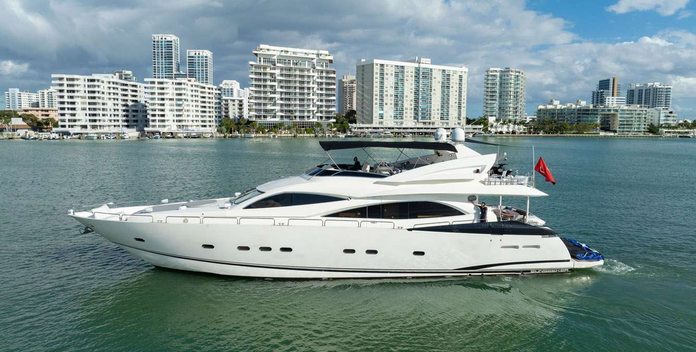 So What Who Cares yacht charter Sunseeker Motor Yacht