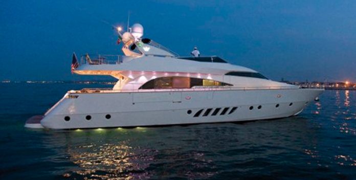 Lucky Life yacht charter Dominator Motor Yacht