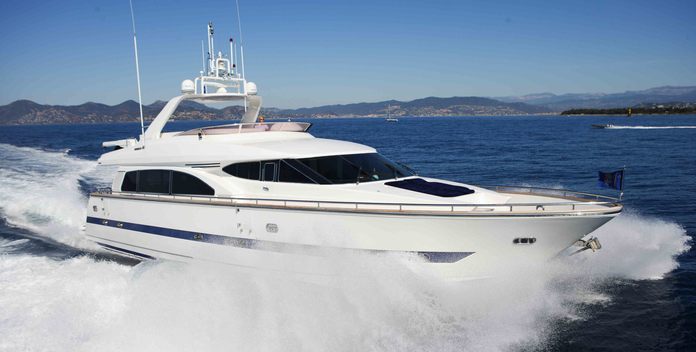 Malarprinsessan yacht charter Horizon Motor Yacht