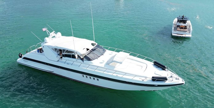 The Gorilla yacht charter Mangusta Motor Yacht