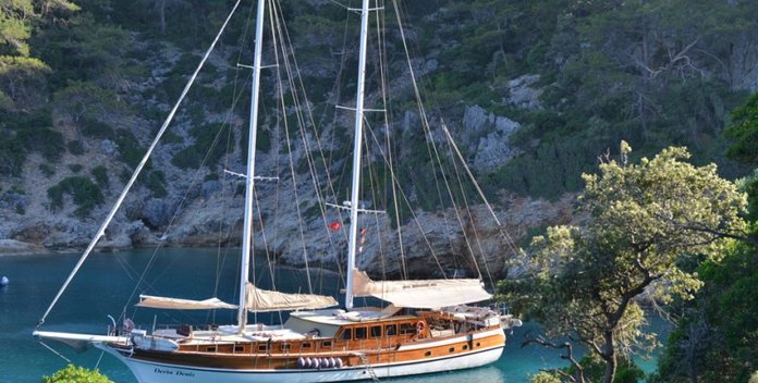 Derin Deniz yacht charter Custom Sail Yacht