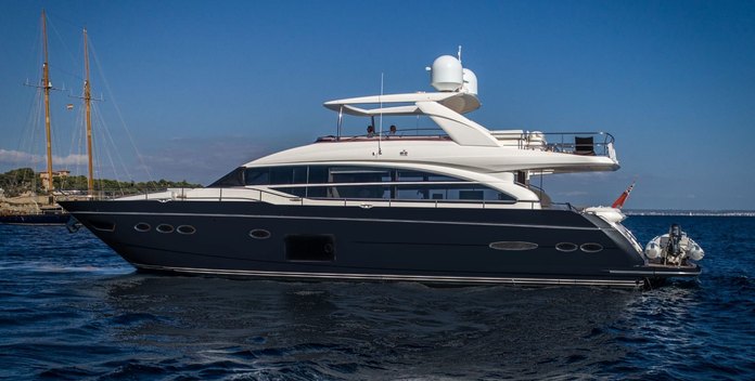Lady Isabella yacht charter Princess Motor Yacht