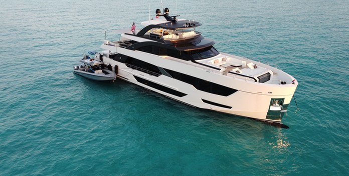 Entrepreneur yacht charter Ocean Alexander Motor Yacht