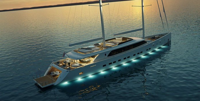 AD Astra yacht charter Custom Motor/Sailer Yacht