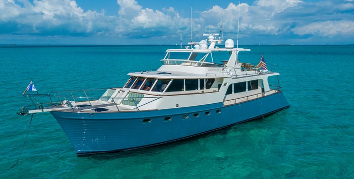 Halcyon Seas yacht charter Marlow Motor Yacht