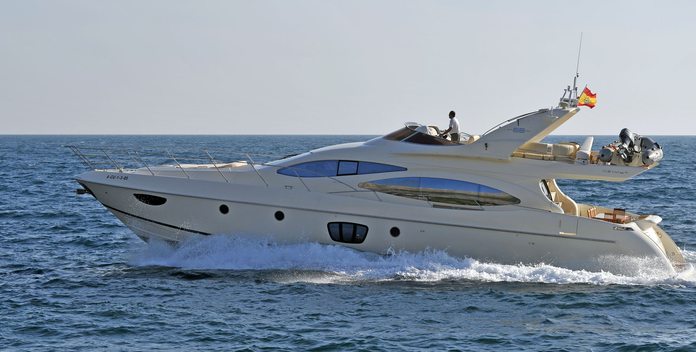 Azucena Mare yacht charter Azimut Motor Yacht