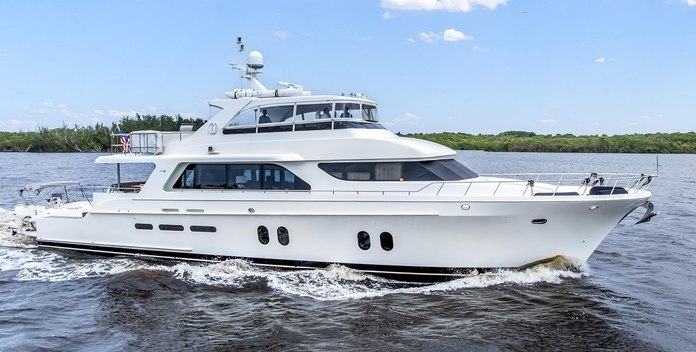 Aurora yacht charter Cheoy Lee Motor Yacht