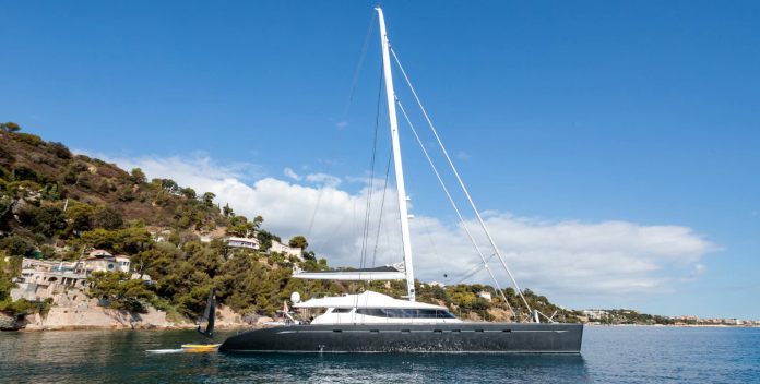 Allures yacht charter Compositeworks Sail Yacht