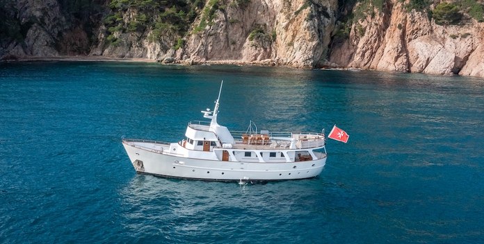 Fairmile yacht charter Custom Motor Yacht