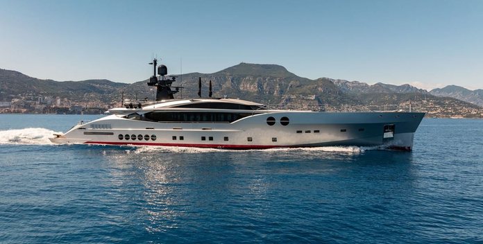DB9 yacht charter Palmer Johnson Motor Yacht