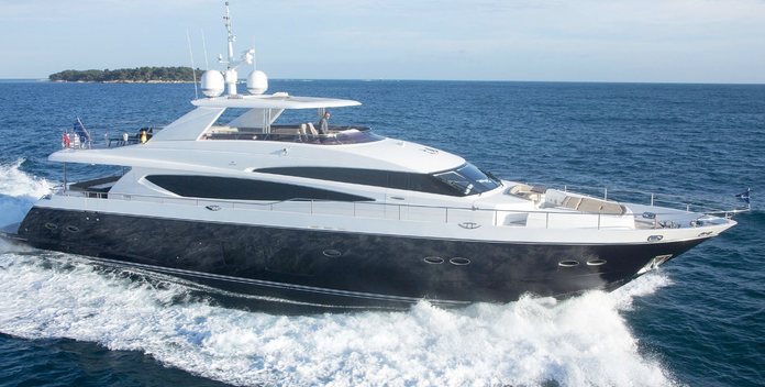 Mira yacht charter Princess Motor Yacht