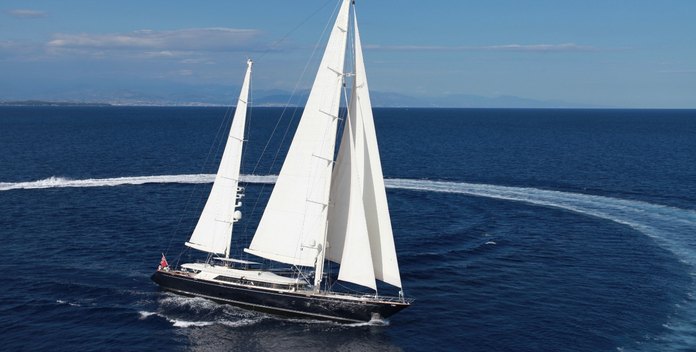 Perseus yacht charter Perini Navi Sail Yacht